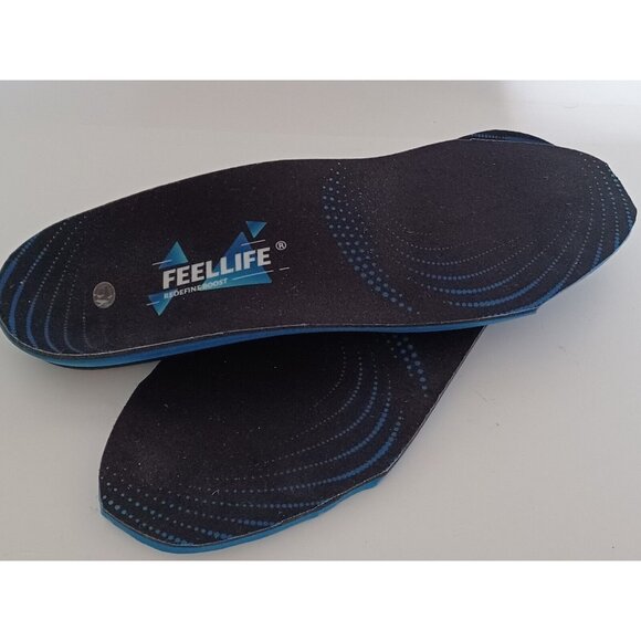 FEELLIFE Plantar Fasciitis Orthotic Arch Support Insole Inserts Size 8-42 Used - Picture 2 of 15